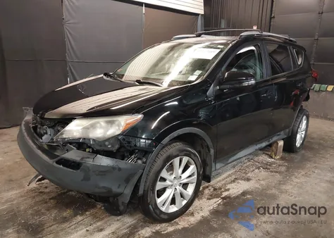 2014 Toyota Rav4 Limited z USA, uszkodzony, nr VIN 2T3DFREV7EW217282
